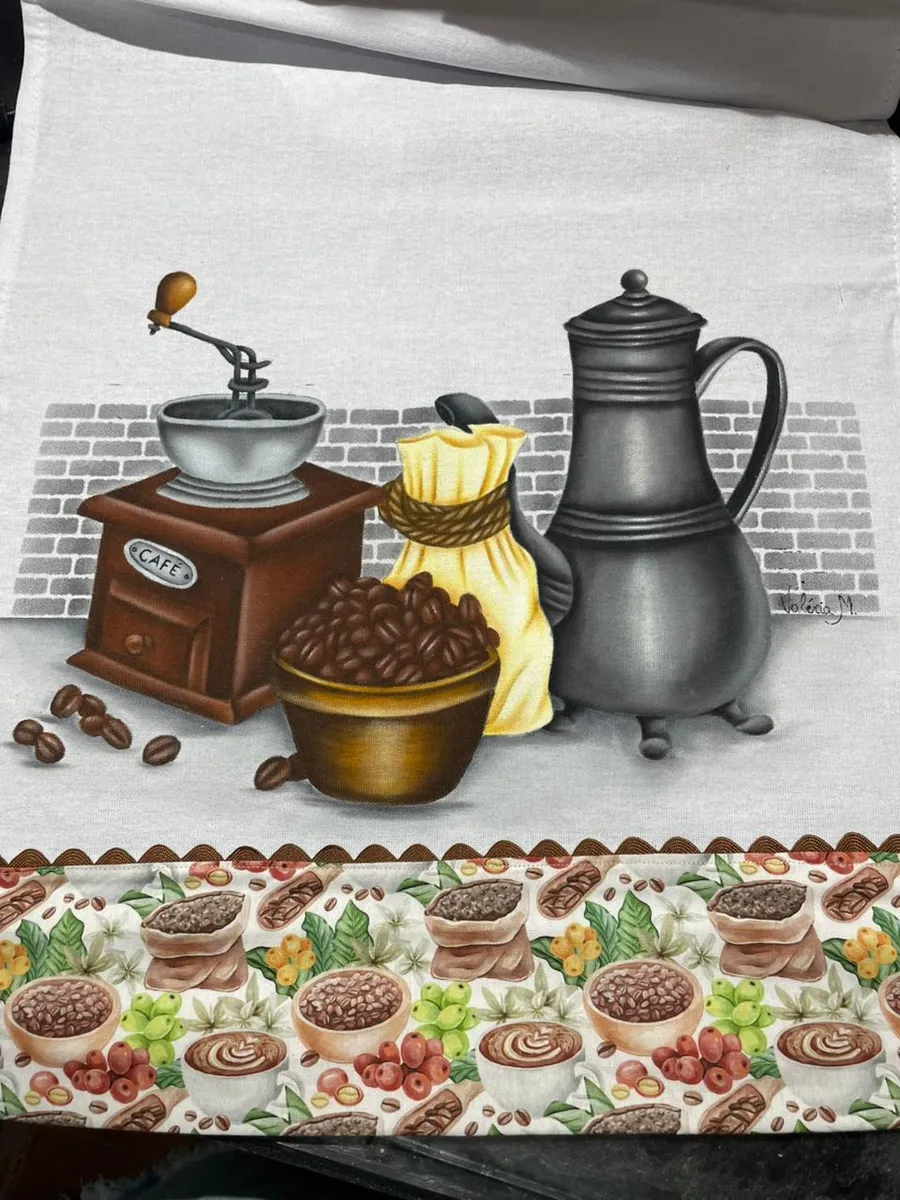 Pano de copa Moedor de Café