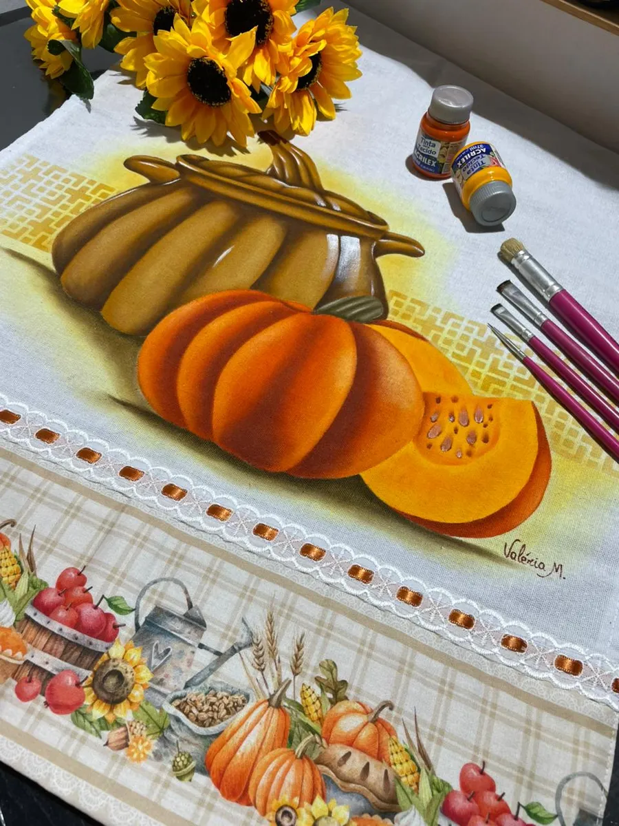 Pano de copa Panela de Louça