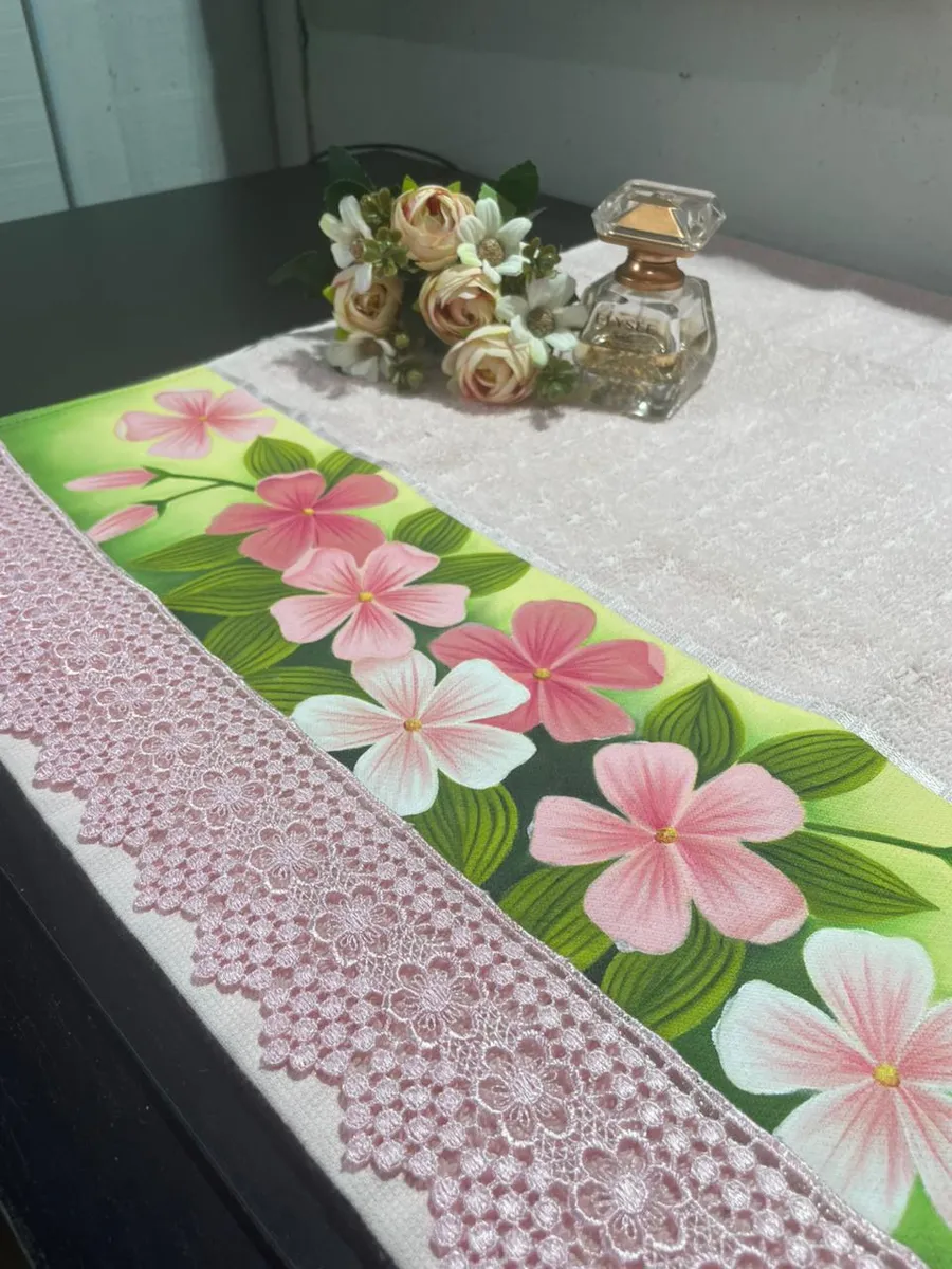 Toalha rosto Manacá da Serra