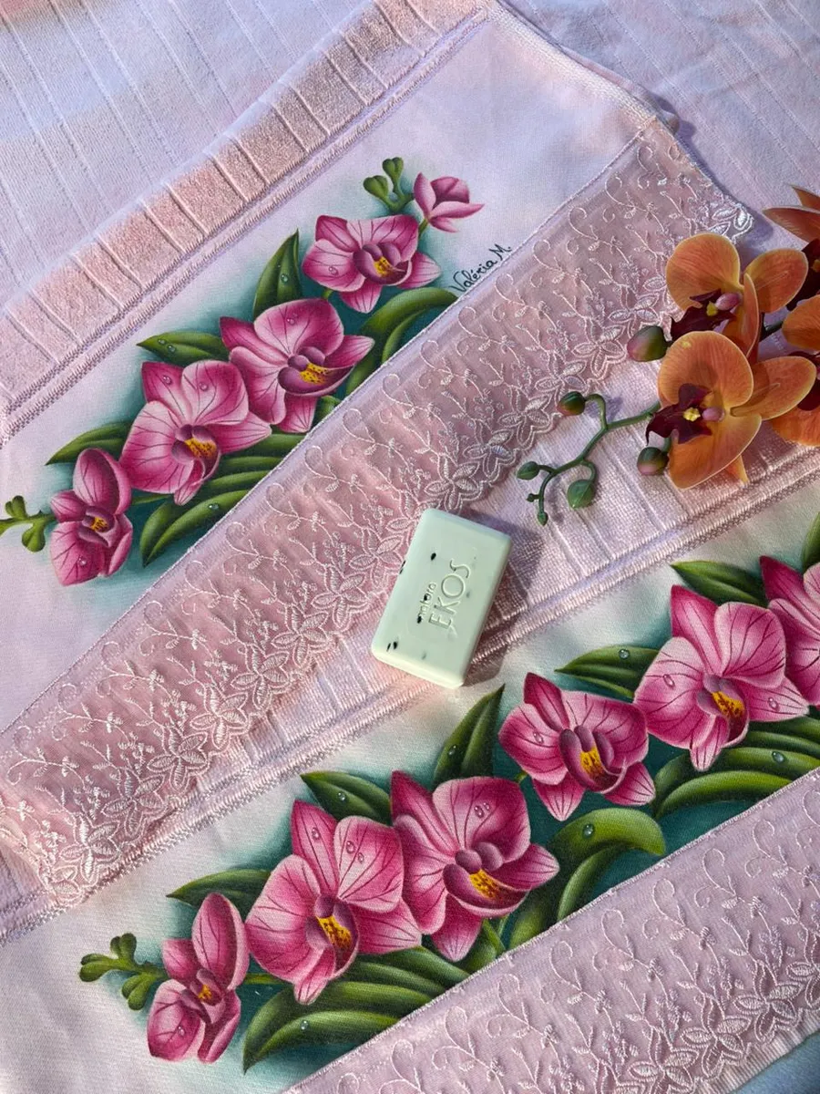 Kit banho e rosto Orquídeas